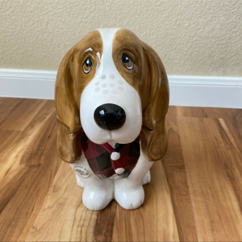 Pioneer Woman Charlie Plaid Cookie Jar Rare